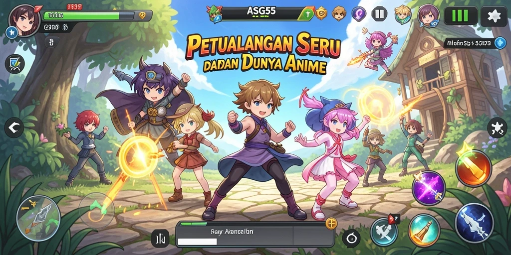 Tampilan menarik dari gameplay <strong>ASG55</strong> yang penuh warna dan dinamis.