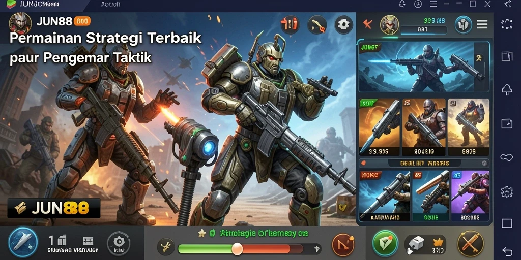 Gameplay menegangkan dalam <strong>JUN88</strong> yang menggugah adrenalin.