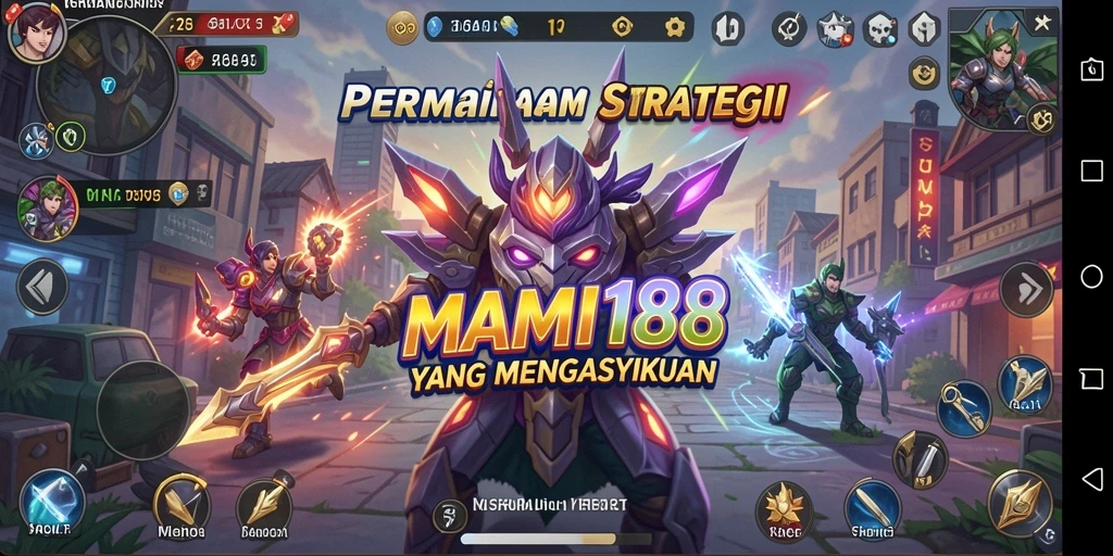 Tampilan menarik dari gameplay MAMI188 di dunia SLG.