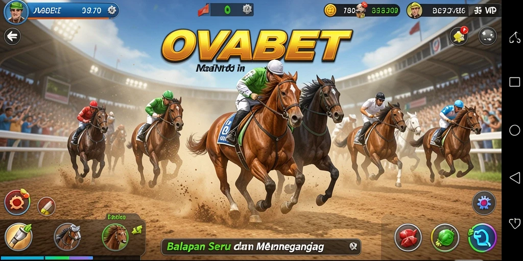Gameplay menegangkan dan penuh aksi di OVABET.