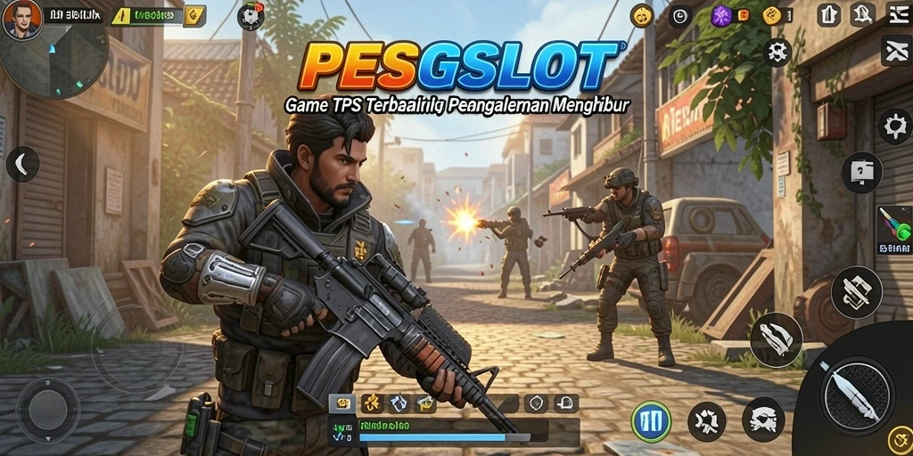 Tangkapan layar PESGSLOT menampilkan aksi mendebarkan dalam permainan TPS.