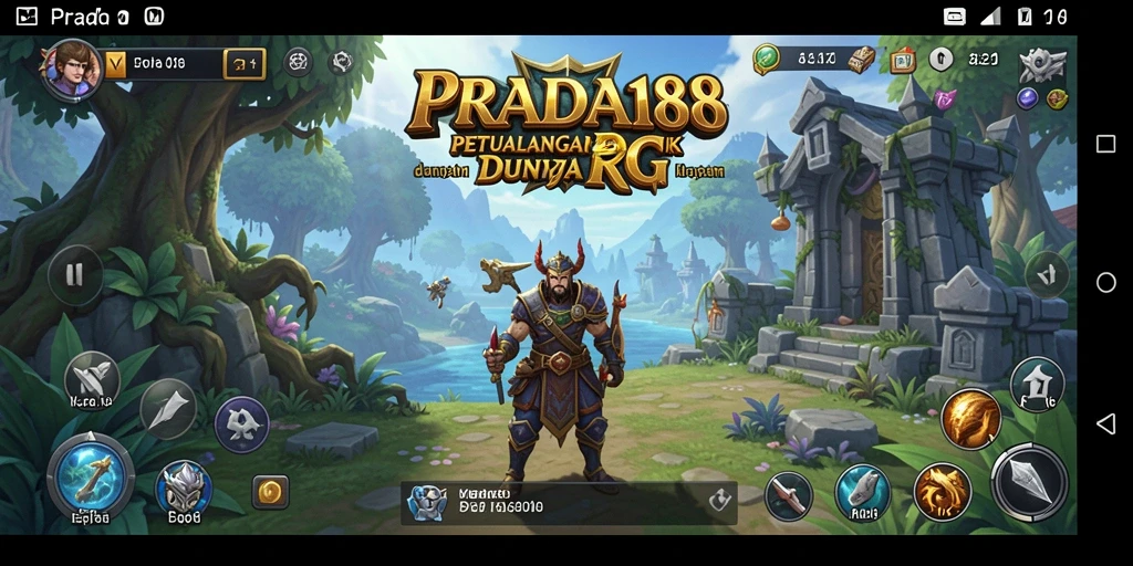 Tampilan gameplay menakjubkan di dunia fantasi PRADA188.