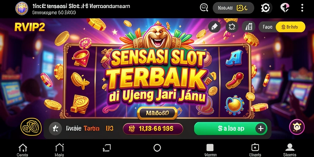 Screenshot dari gameplay Slot RVIP2 yang mengasyikkan.