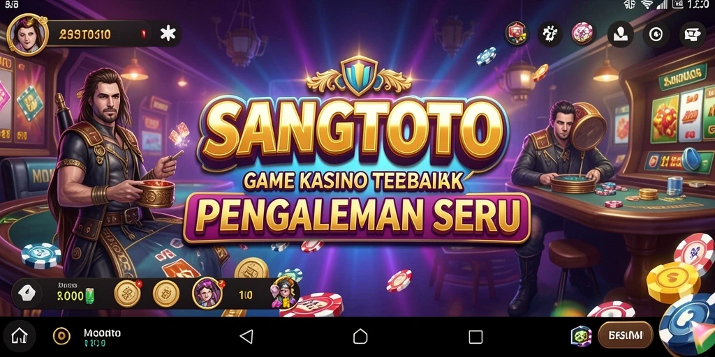 Gameplay SANGTOTO yang menarik dan seru di dunia Kasino.