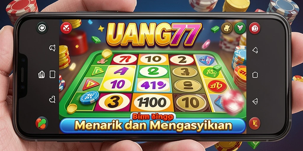 Screenshot gameplay Bingo UANG77 yang menampilkan keseruan permainan.
