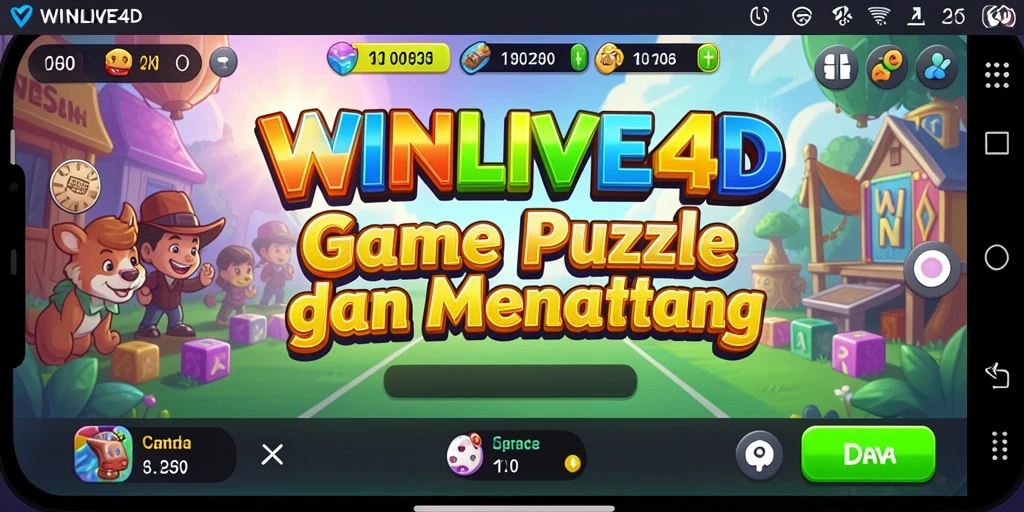 Tampilan gameplay yang menantang dalam game Puzzle.